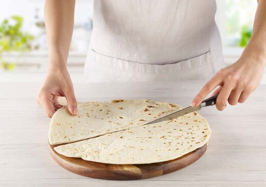 Piadina Romagnola taglio