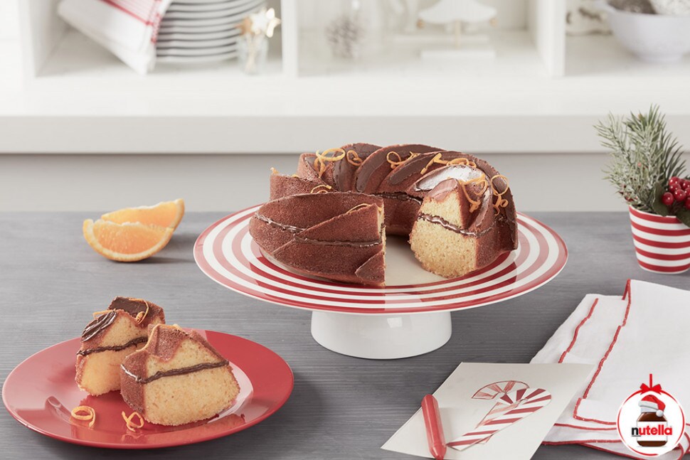 Ciambellone di Natale all'arancia con Nutella® | Nutella