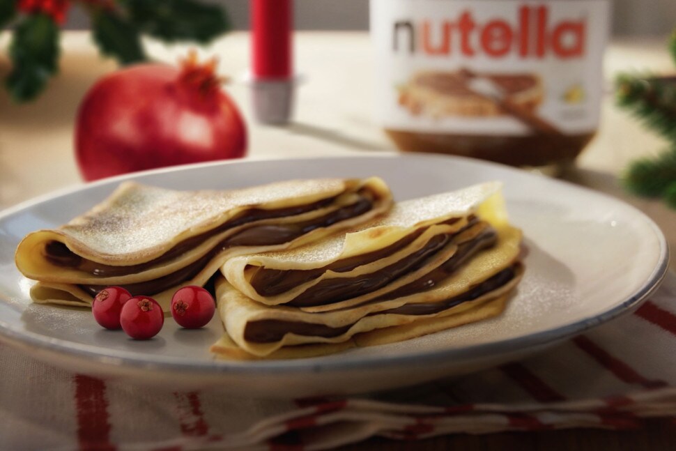 Crepes di Natale con Nutella Crepes di Natale con Nutella