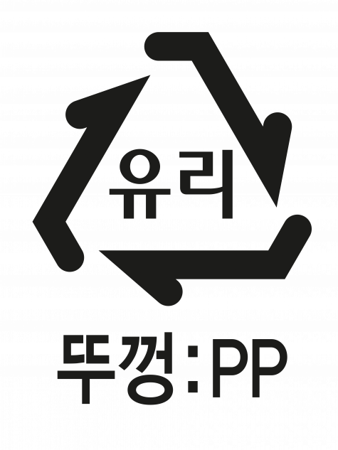 Recycling Mark_Glass and Plastic