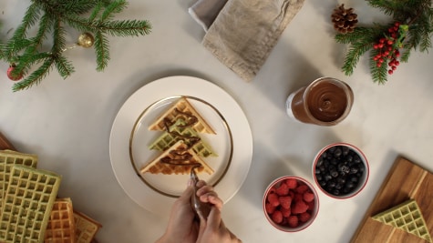 Nutella® Christmas Waffles 5