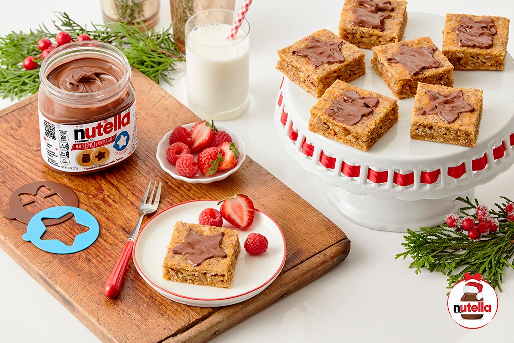 Морковные квадратики с Nutella® | Nutella Морковные квадратики с Nutella® | Nutella