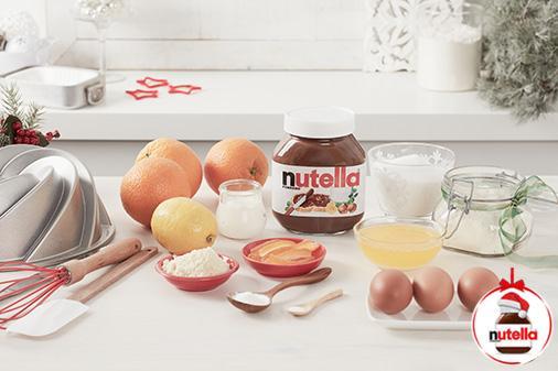 Рождественский апельсиновый тoрт Bundt с Nutella® Ингредиенты | Nutella Рождественский апельсиновый тoрт Bundt с Nutella® Ингредиенты | Nutella