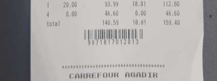 Code ticket