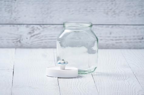 Nutella-jar-gift-step-1 Do it Yourself Events ideas. Nutella® Gift Jar: step 1