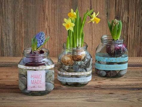 Do it Yourself Home ideas. Nutella® Spring Jar: step 6