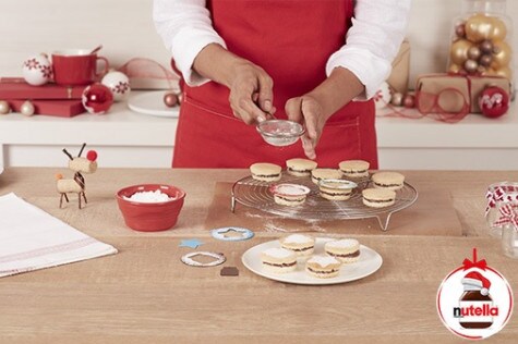 Mini Fluffy cakes 6 | Nutella