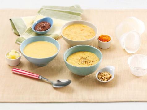 Filling muffin cups with batter and adding Nutella dollops, recipe step two.