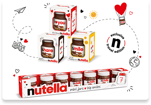 Nutella shop gift set