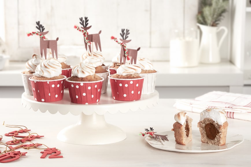 Cupcakes de avellana con Nutella®