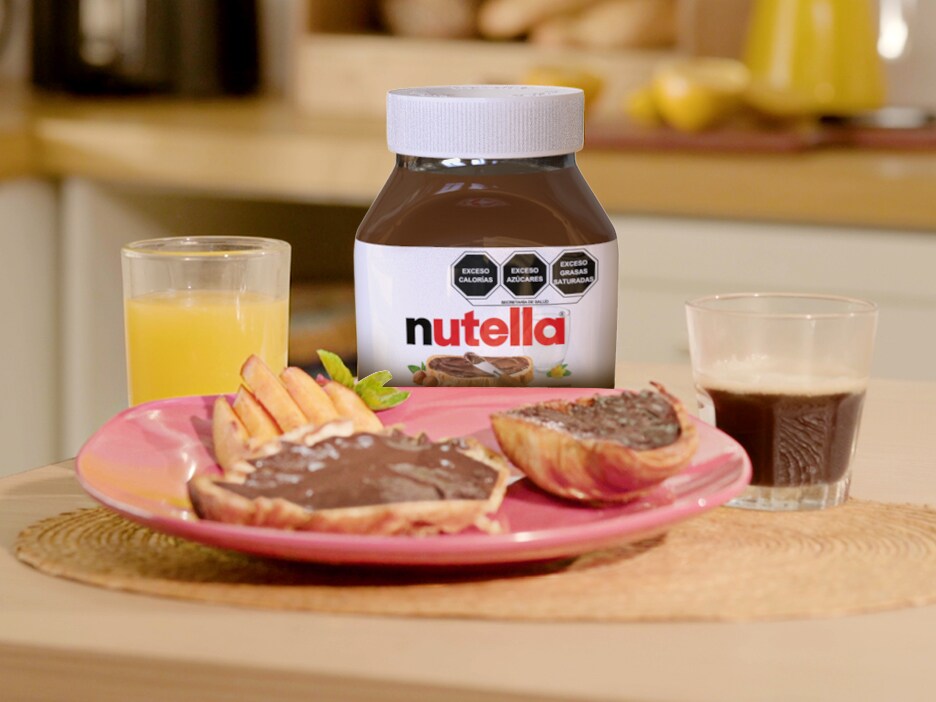 Croissant a la plancha con NUTELLA®
