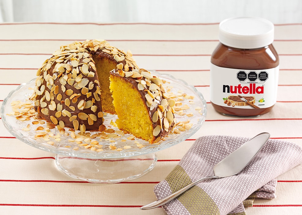  Pan de Almendras con Nutella®