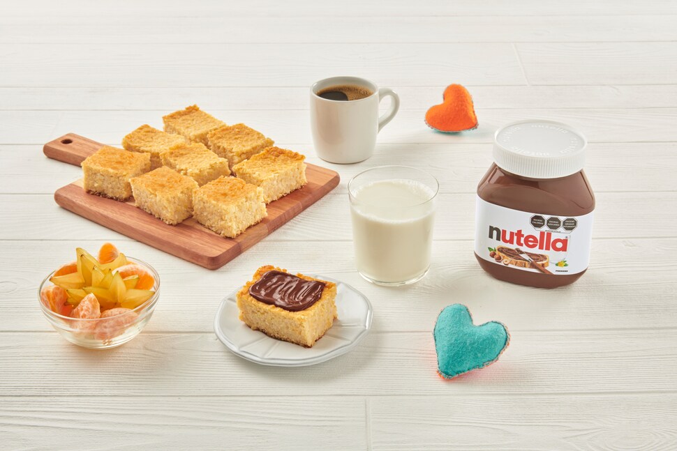 Receta de Tabasco reinterpretada con Nutella, sabores intensos y guarnición fresca.