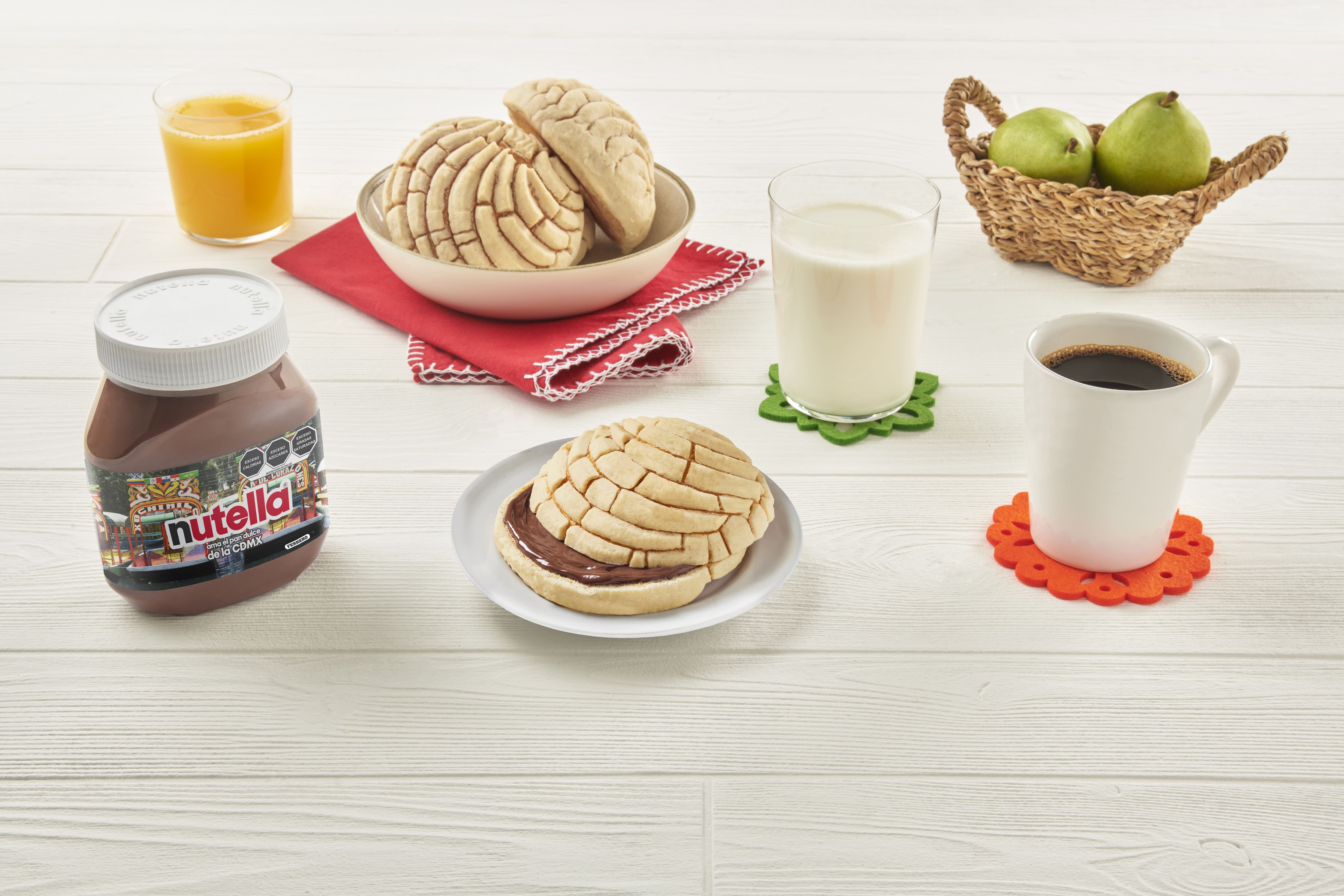 Conchas con Nutella®