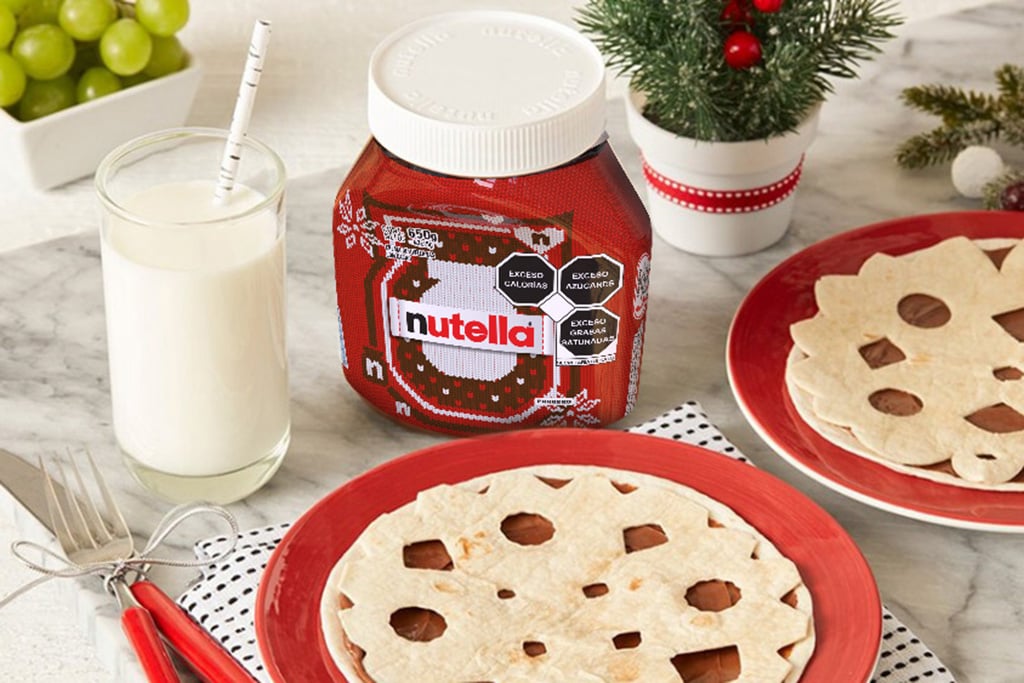 Copos de nieve de tortilla con NUTELLA®