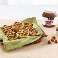 Muffins de tres sabores con Nutella®