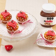 Cupcakes de San Valentín con Nutella®