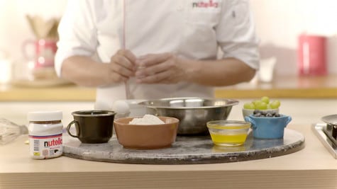 Blinis con NUTELLA® - Paso 1