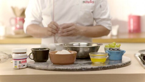 Blinis con NUTELLA® - Paso 1