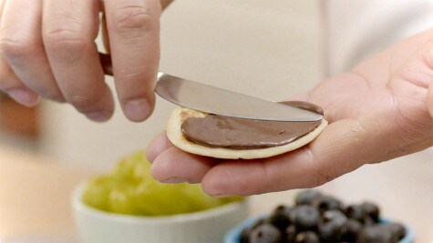 Blinis con NUTELLA® - Paso 4