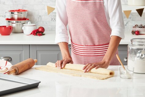 Corona de brioche con Nutella® - paso 2
