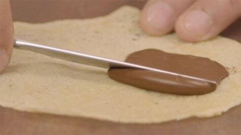 Crepa de tapioca con NUTELLA® - Paso 4