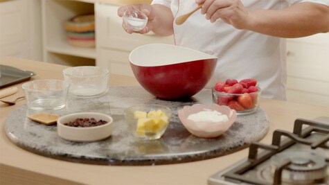 Scones Integrales 4 granos con NUTELLA® - Paso 1