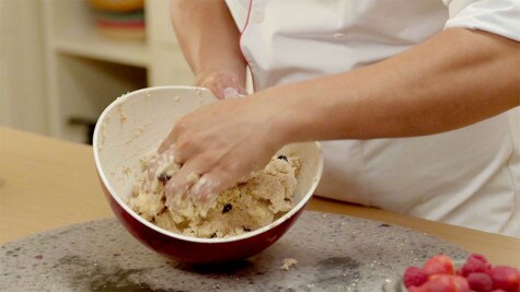 Scones Integrales 4 granos con NUTELLA® - Paso 2