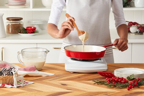 Mini Hotcakes de 4 ingredientes con crema de avellanas NUTELLA® - paso 2