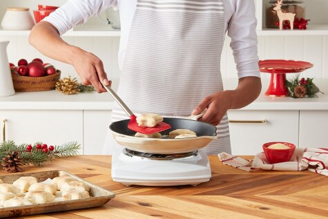 Muffin inglés en forma de estrella con NUTELLA® - Paso 3