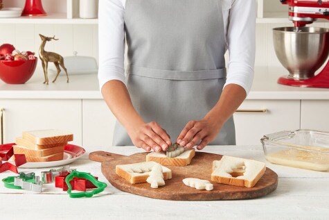 Pan francés navideño con NUTELLA® - Paso 1