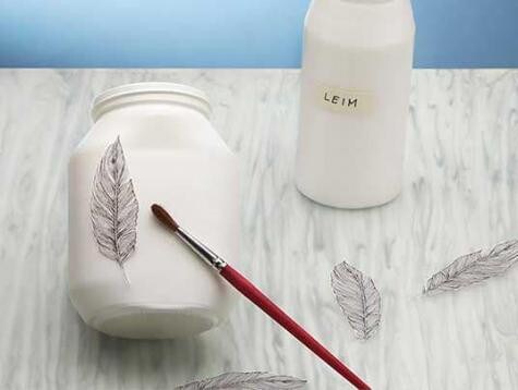 Tarro para maquillaje - paso 2