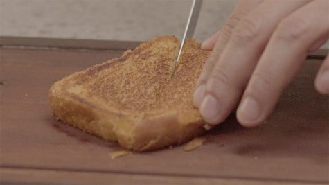 Torradas con NUTELLA® - Paso 3