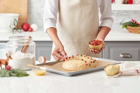 Tradicional rosca de reyes - paso 3