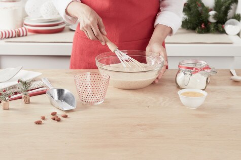 Tronco navideño con Nutella® paso 1