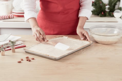 Tronco navideño con Nutella® paso 3