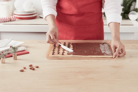 Tronco navideño con Nutella® paso 4