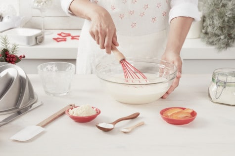 Pastel navideño de naranja con Nutella® paso 1