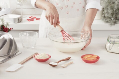 Pastel navideño de naranja con Nutella® paso 1