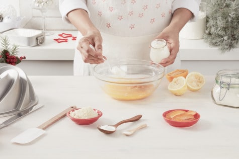 Pastel navideño de naranja con Nutella® paso 2