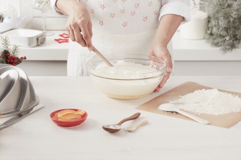 Pastel navideño de naranja con Nutella® paso 4