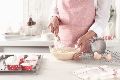 Cupcakes de avellana con Nutella® paso 1