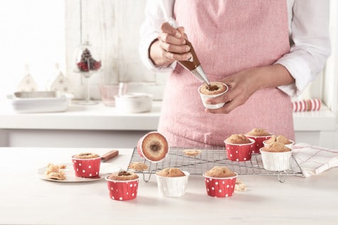 Cupcakes de avellana con Nutella® paso 3