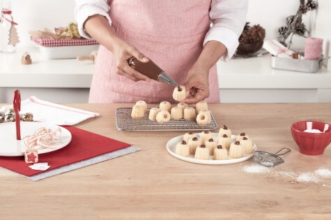 Bizcocho de almendra con Nutella® paso 3