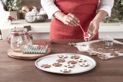 Galletas estrella con canela y Nutella® Paso3
