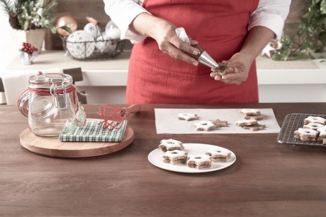 Galletas estrella con canela y Nutella® Paso4