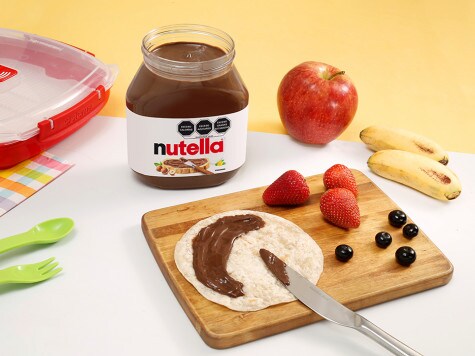 Cangrejo Nutella® - paso 1