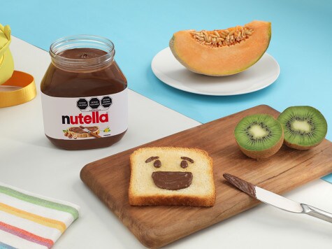 Miss pan tostado Nutella® - paso 1