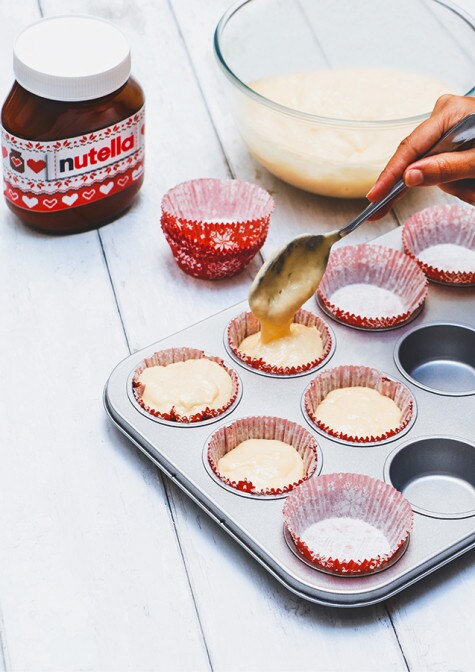 Muffins festivos de Nutella® Step 2 | Nutella®