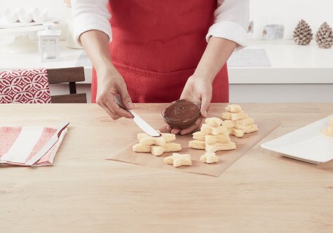 Pastel de Árbol de Navidad con Nutella® 6 | Nutella Pastel de Árbol de Navidad con Nutella® 6 | Nutella